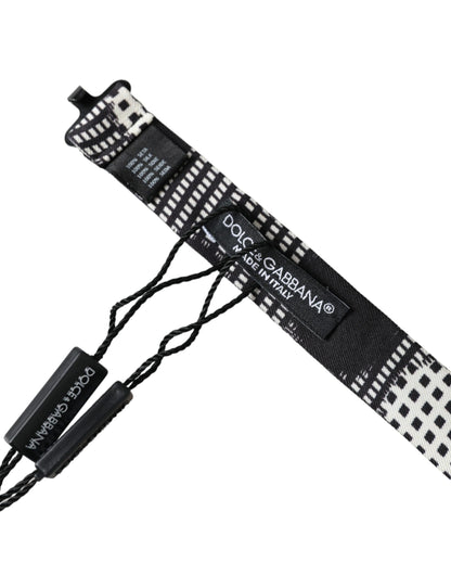 Dolce &amp; Gabbana – Mehrfarbige, gepunktete Papillon-Fliege aus Seide mit verstellbarem Halsausschnitt für Herren