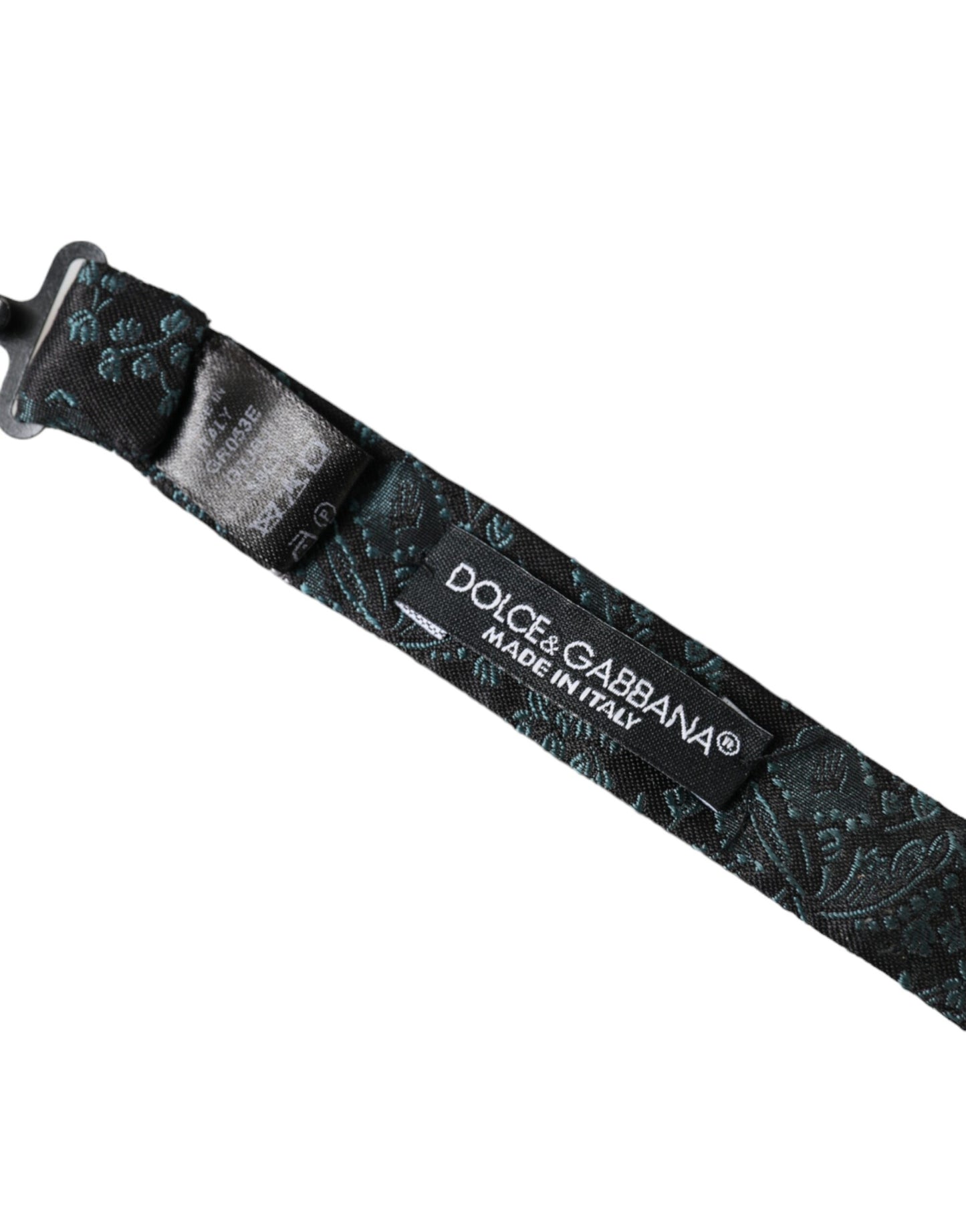 Dolce &amp; Gabbana Mehrfarbige, florale Seidenfliege mit verstellbarem Halsausschnitt für Herren