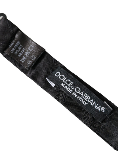 Dolce &amp; Gabbana Mehrfarbige, verstellbare Fliege aus Fantasy-Seide