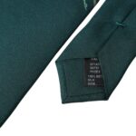 Dolce &amp; Gabbana – Verstellbare Herrenkrawatte aus 100 % Seide mit grünem Aufdruck