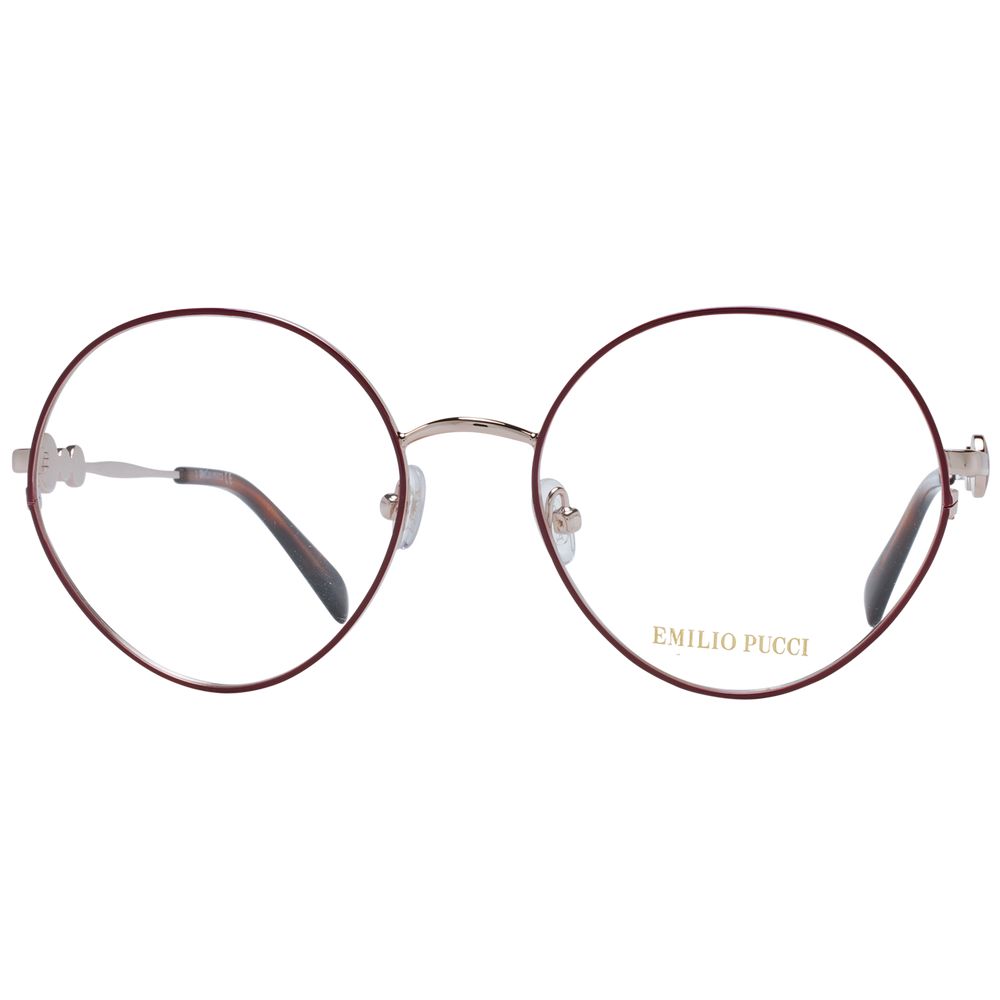 Emilio Pucci Rote Damen-Brillenfassung