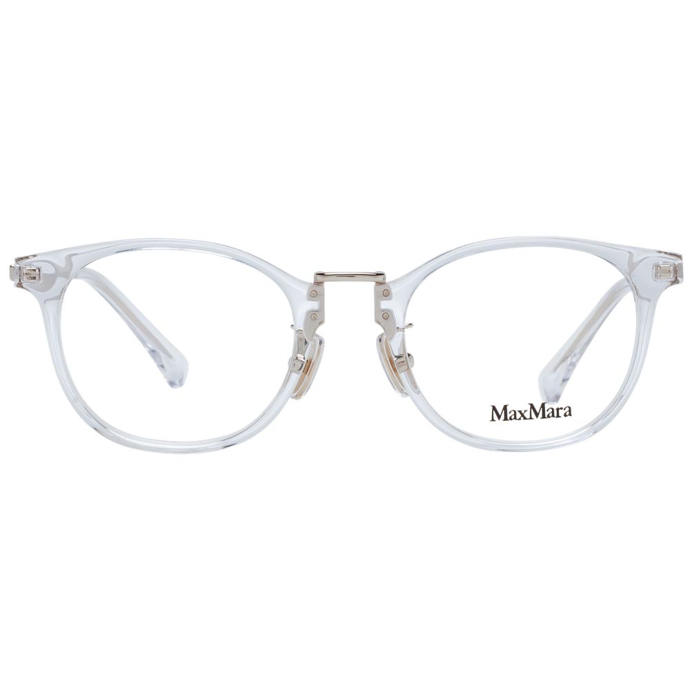 Max Mara – Weiße Brillenfassung für Damen