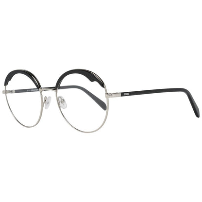 Emilio Pucci Brille (Gestell) aus schwarzem Metall und Kunststoff
