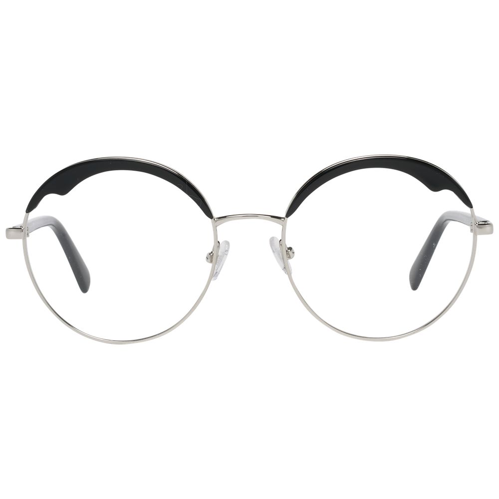 Emilio Pucci Brille (Gestell) aus schwarzem Metall und Kunststoff