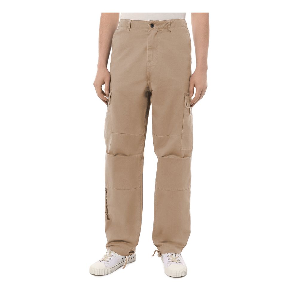 Comme Des Fuckdown Beige Baumwoll-Cargohose für Herren