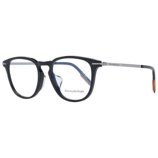 Ermenegildo Zegna Black Plastic Glasses (Frames)