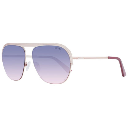 Guess – Roségoldfarbene Unisex-Sonnenbrille