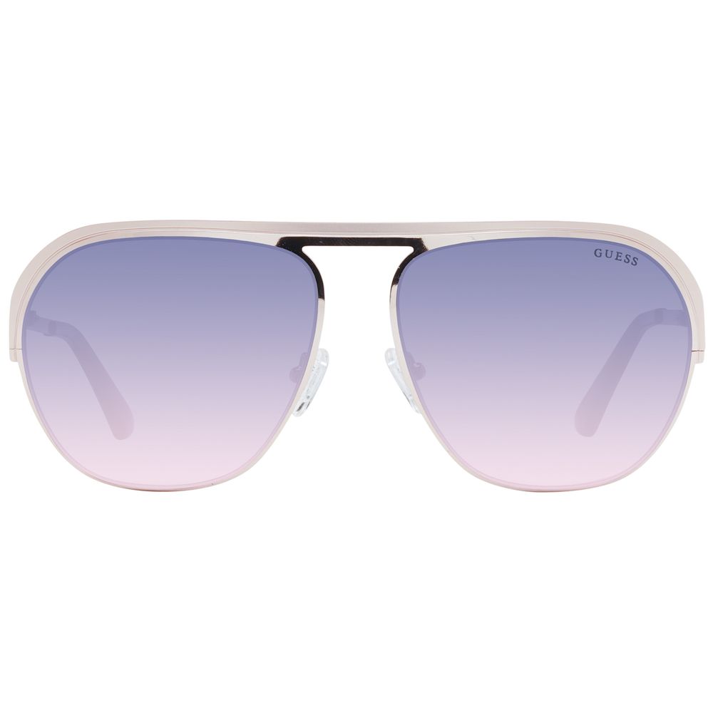Guess – Roségoldfarbene Unisex-Sonnenbrille