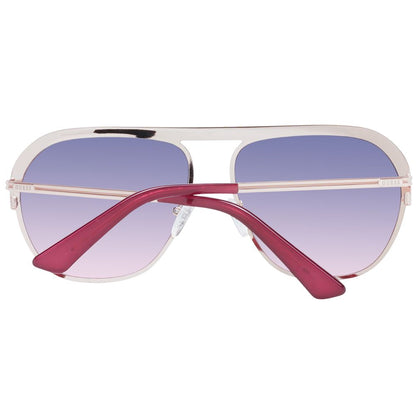 Guess – Roségoldfarbene Unisex-Sonnenbrille