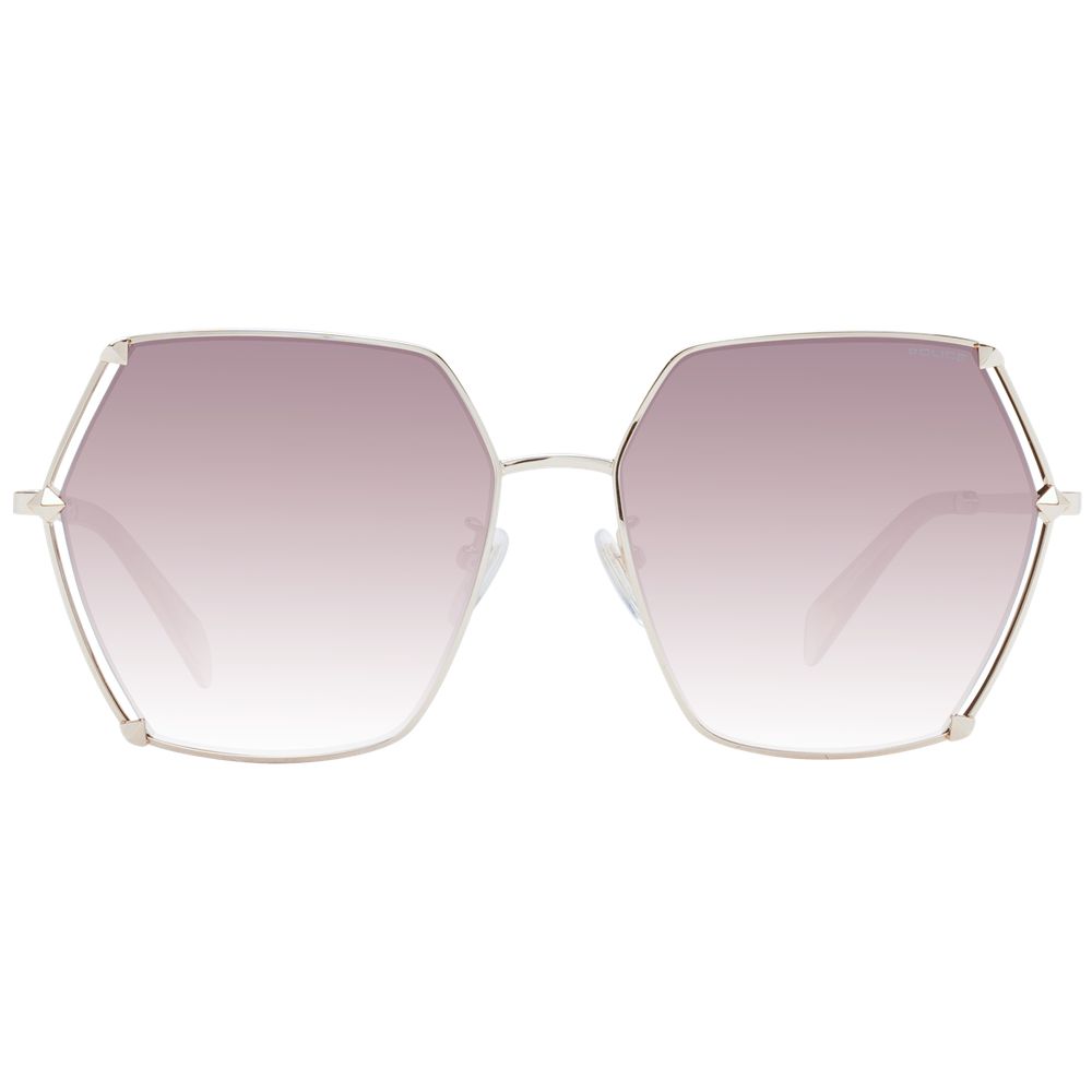 Police Roségold Damen Sonnenbrille