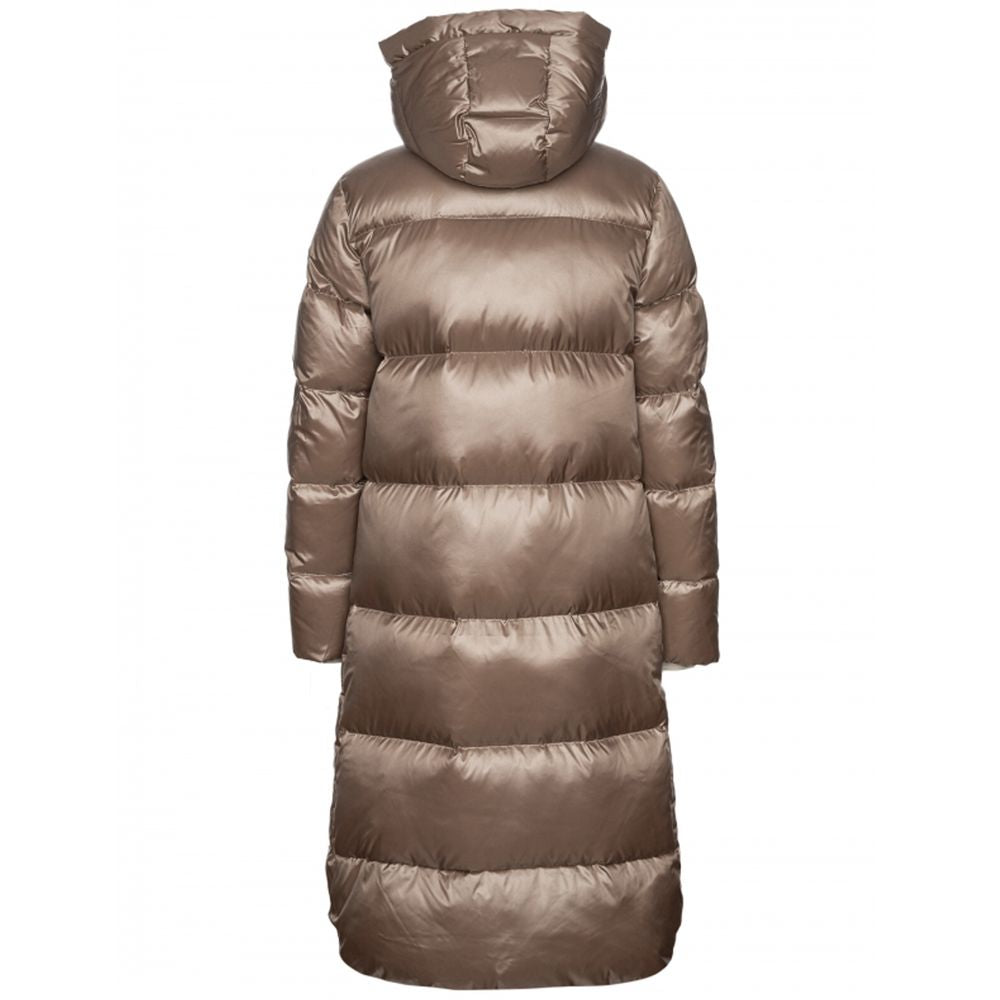 People Of Shibuya Beige Polyester Jacken &amp; Mantel