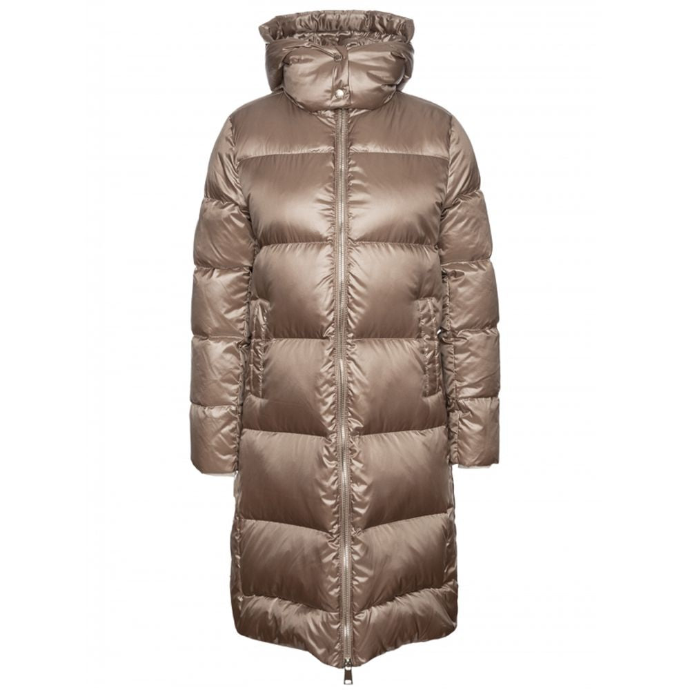 People Of Shibuya Beige Polyester Jacken &amp; Mantel