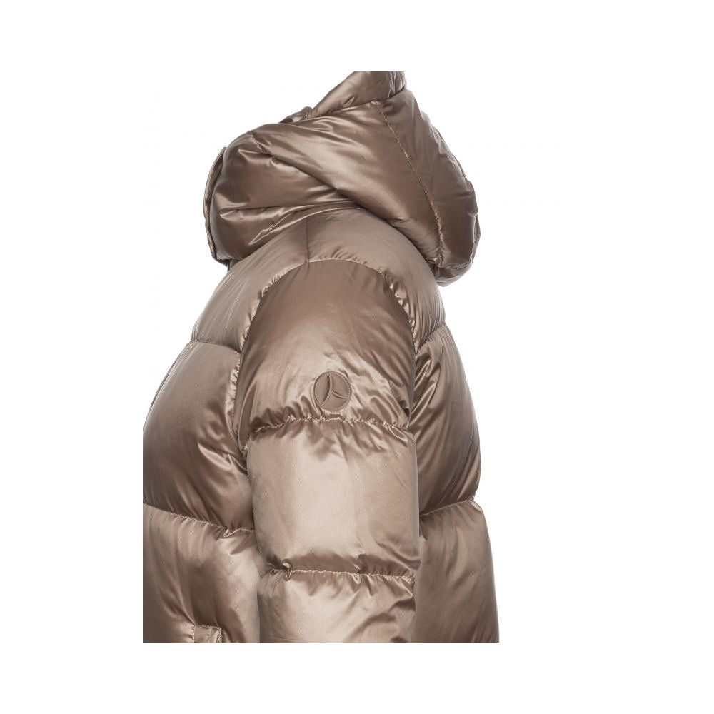 People Of Shibuya Beige Polyester Jacken &amp; Mantel