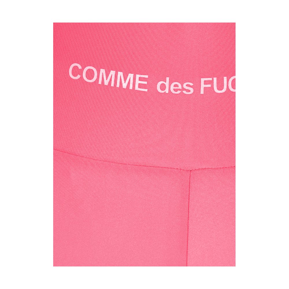 Comme Des Fuckdown – Rosa Polyester-Shorts