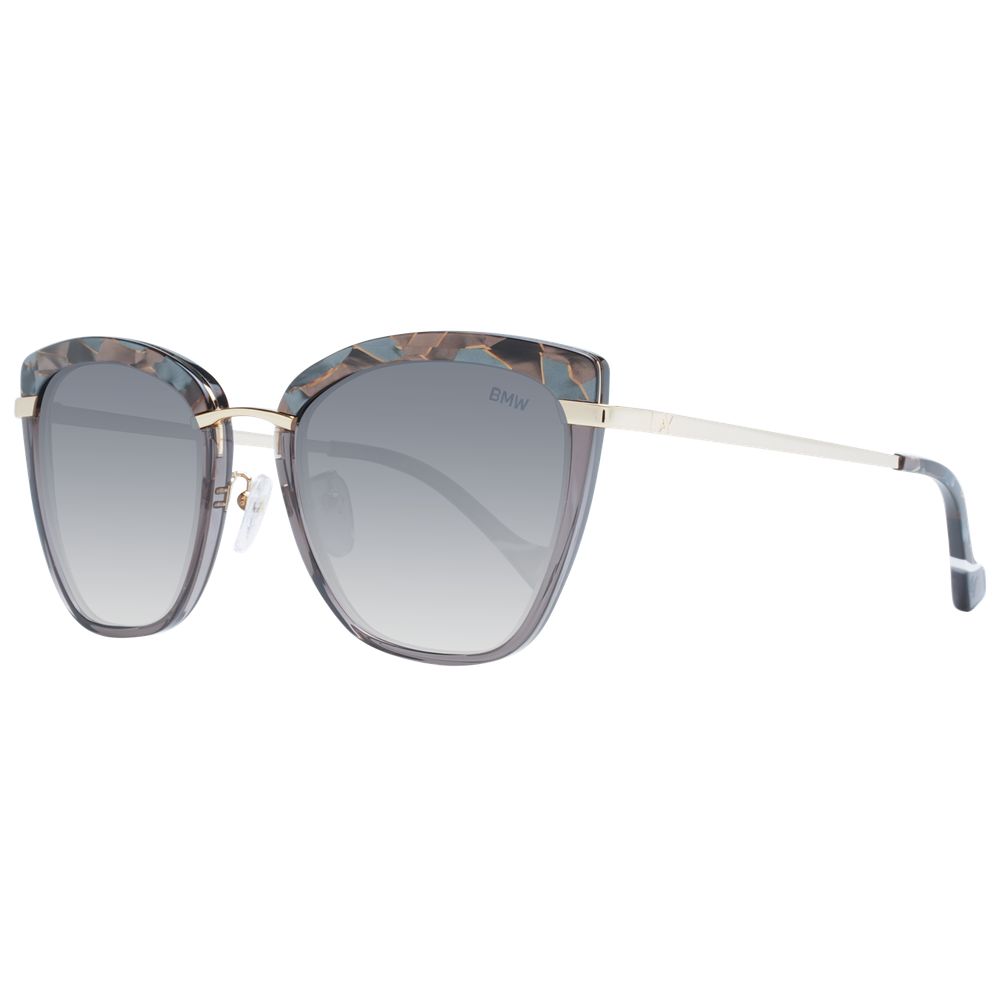 Yalea Sonnenbrille aus grauem Metall