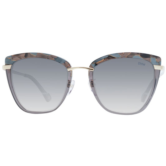 Yalea Sonnenbrille aus grauem Metall