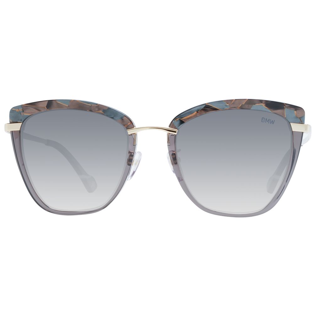 Yalea Sonnenbrille aus grauem Metall