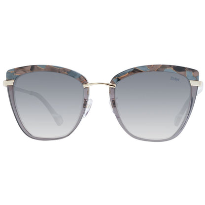 Yalea Sonnenbrille aus grauem Metall