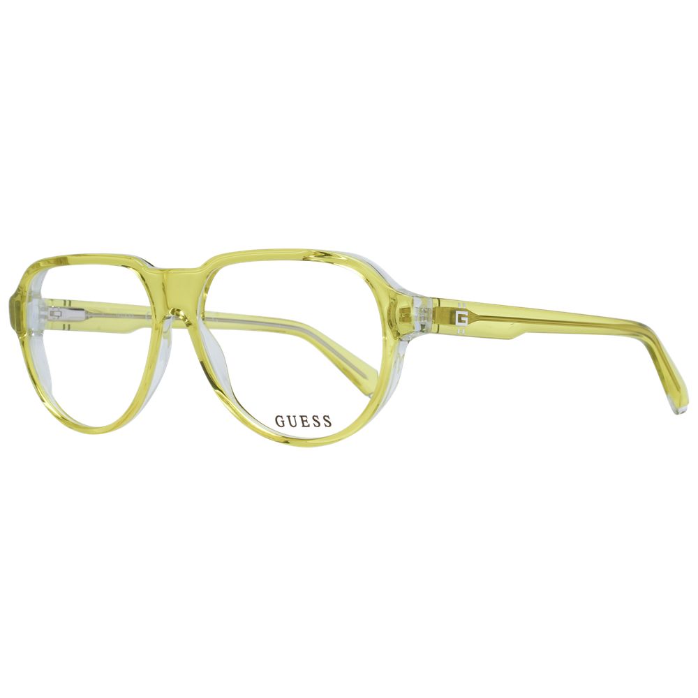 Gelbe Kunststoffbrille (Gestell) von Guess