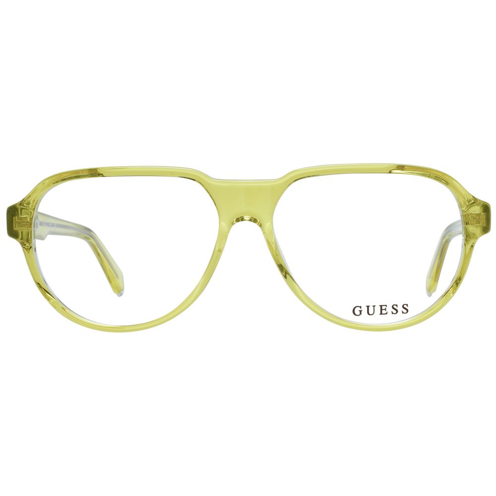 Gelbe Kunststoffbrille (Gestell) von Guess