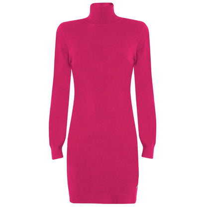 Yes Zee – Fuchsiafarbenes Viskosekleid
