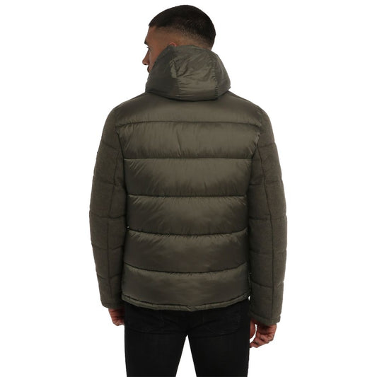 Yes Zee Grüne Wolljacke für Herren