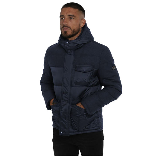 Yes Zee Blaue Wolljacke für Herren