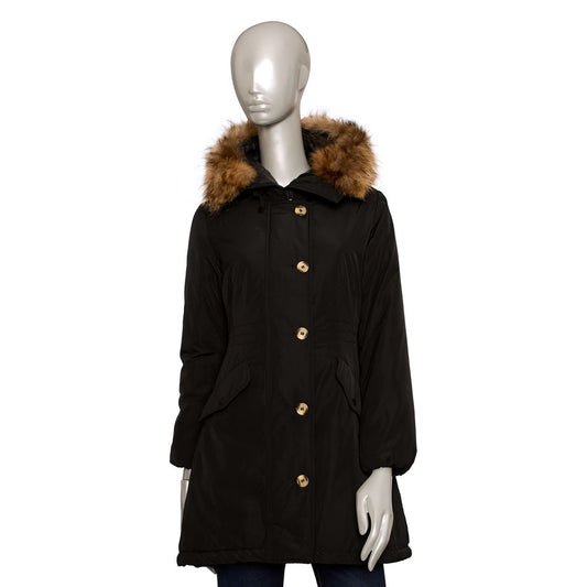 Baldinini Trend Schwarze Polyester Damenjacke