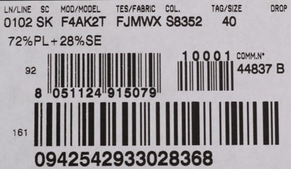 Dolce &amp; Gabbana – Gerader Bleistiftrock aus mehrfarbigem Jacquard