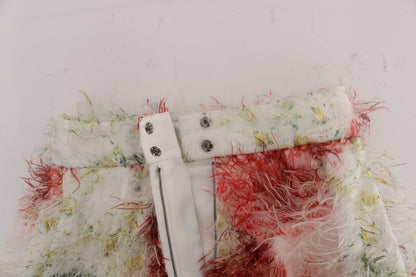 Dolce &amp; Gabbana – Gerader Bleistiftrock mit Blumenmuster