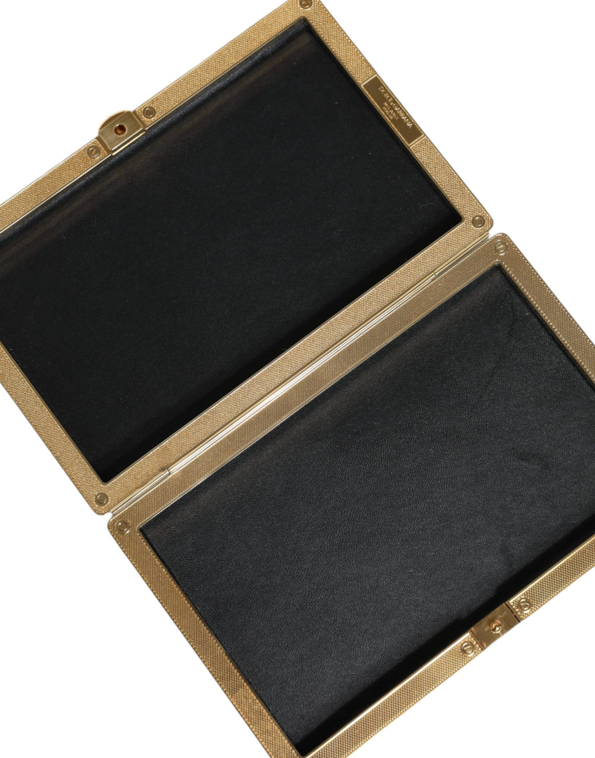 Dolce &amp; Gabbana Gold Crystal Bifold Clutch Abend Party Damen Handtasche Tasche