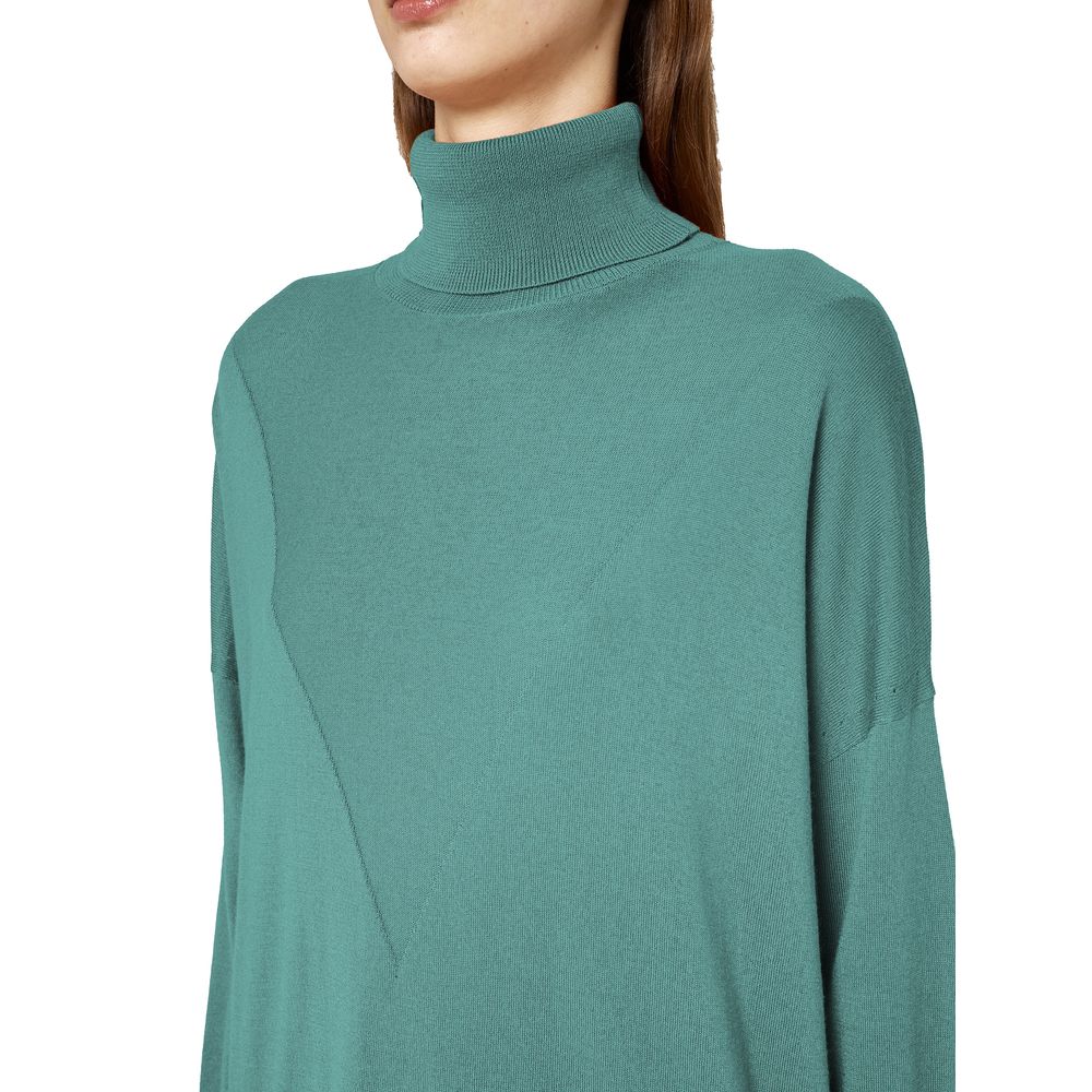 Grüner Seidenpullover von Alpha Studio