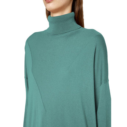 Grüner Seidenpullover von Alpha Studio