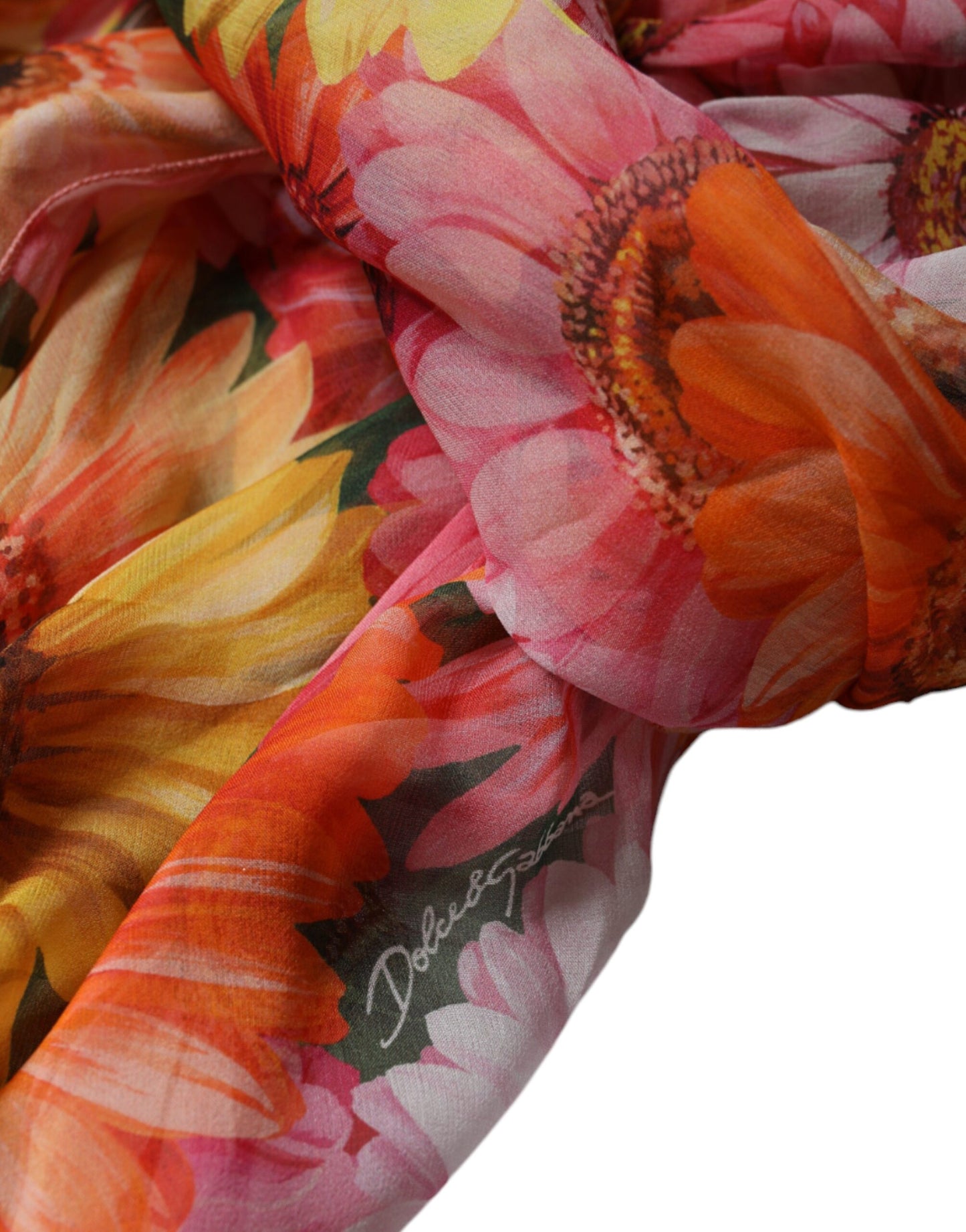 Dolce &amp; Gabbana – Ärmelloses Midikleid mit V-Ausschnitt und mehrfarbigem Blumenmuster