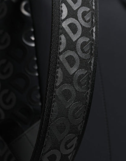 Dolce &amp; Gabbana – Schwarzer Reiserucksack aus Neopren „DG Mania“