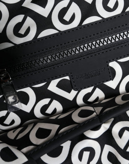 Dolce &amp; Gabbana – Schwarzer Reiserucksack aus Neopren „DG Mania“
