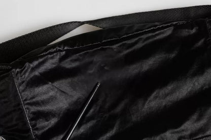 Dolce &amp; Gabbana – Gürteltasche aus schwarzem Nylongewebe