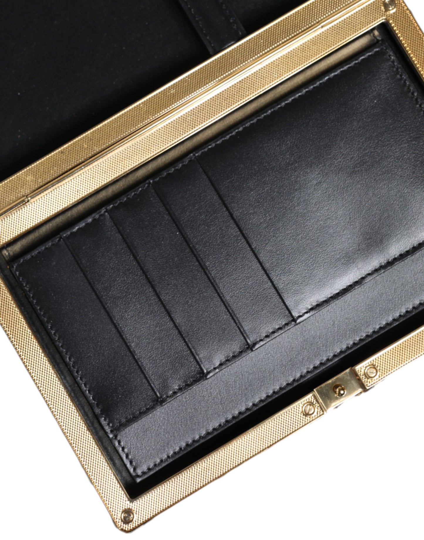 Dolce &amp; Gabbana – Mehrfarbige Clutch-Umhängetasche aus Tweed mit Blumenmuster