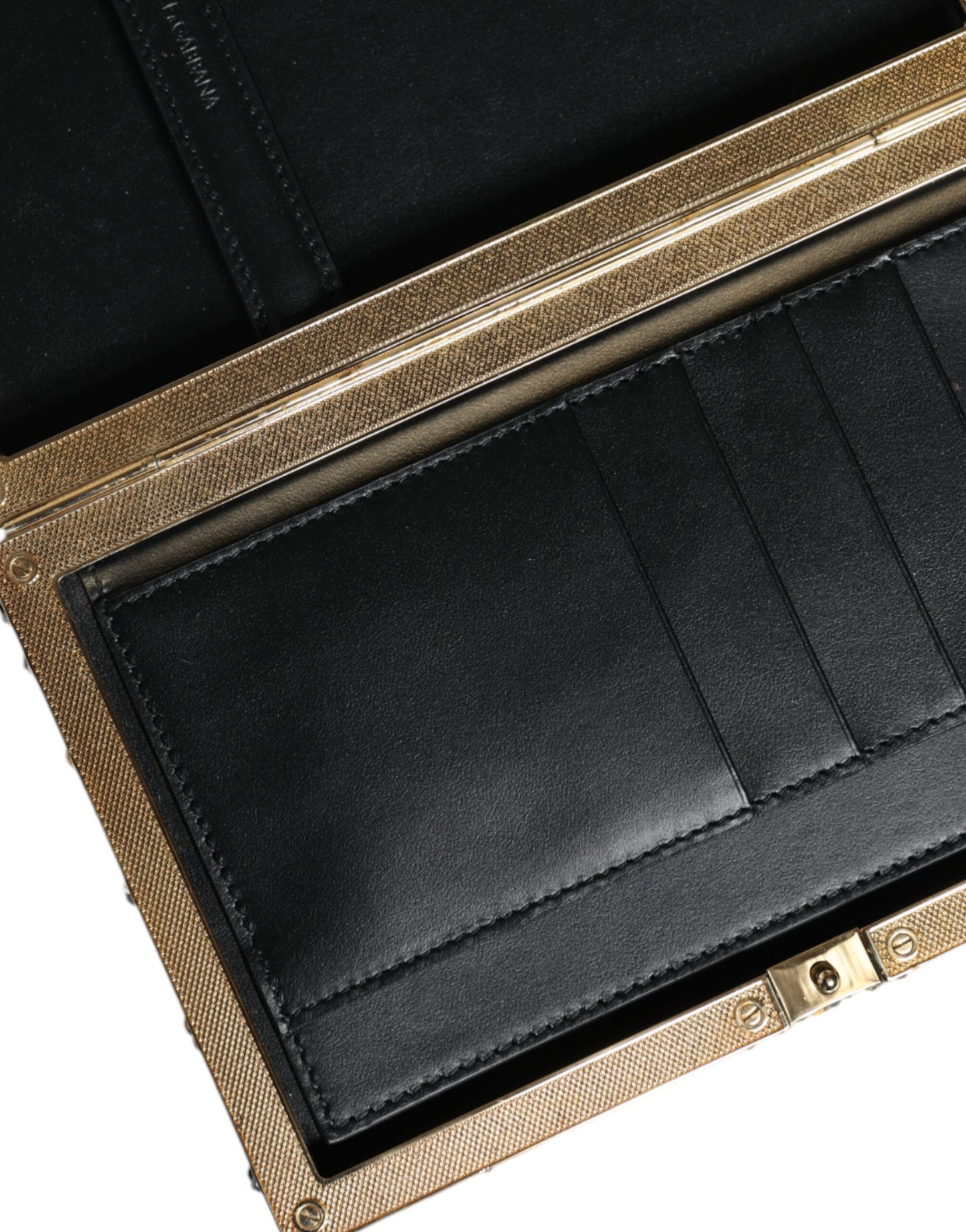 Dolce &amp; Gabbana – Abend-Umhängetasche mit silbernen Pailletten