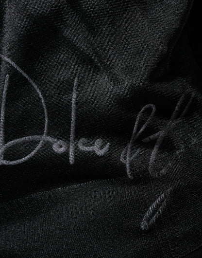 Dolce &amp; Gabbana Schwarzer Polyester-Pullover