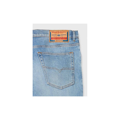 Diesel Blue Cotton Men Jeans