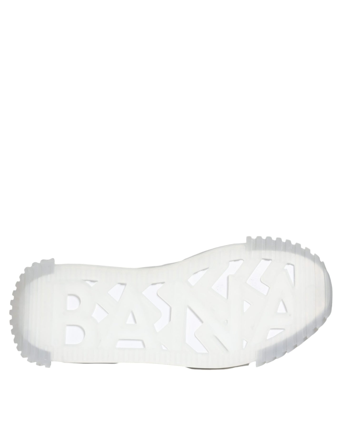 Dolce &amp; Gabbana Silber Schwarz Nylon NS1 Low Top Sneakers Schuhe