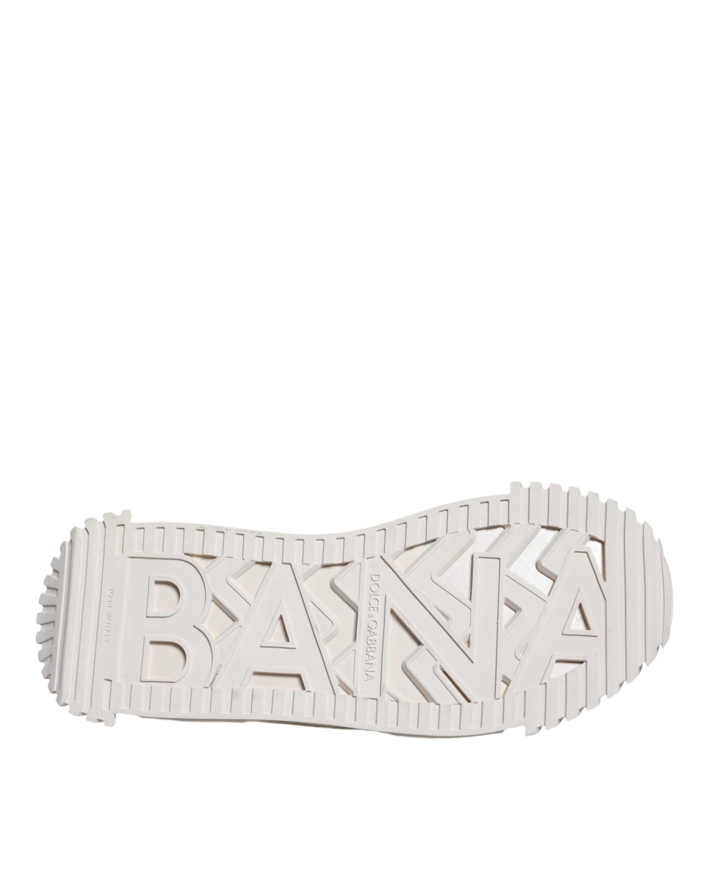 Dolce &amp; Gabbana Weiße Spitze NS1 Low Top Sneaker Sportschuhe