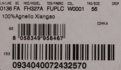 Dolce &amp; Gabbana Weiße Xiangao-Lammfellmütze