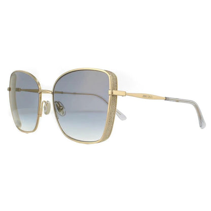 Jimmy Choo Mehrfarbige Metallsonnenbrille