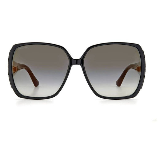 Jimmy Choo Schwarze Kunststoff-Sonnenbrille