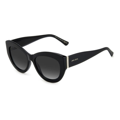 Jimmy Choo – Schwarze Acetat-Sonnenbrille