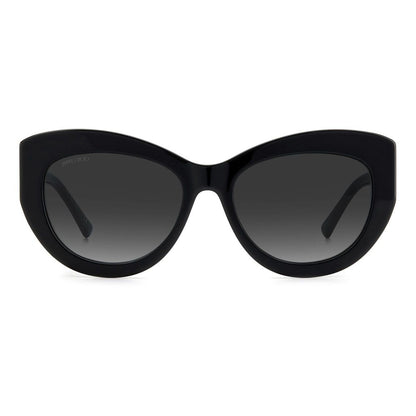Jimmy Choo – Schwarze Acetat-Sonnenbrille