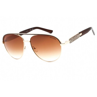 Guess – Sonnenbrille aus goldenem Metall