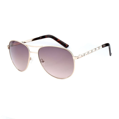 Guess – Sonnenbrille aus goldenem Metall